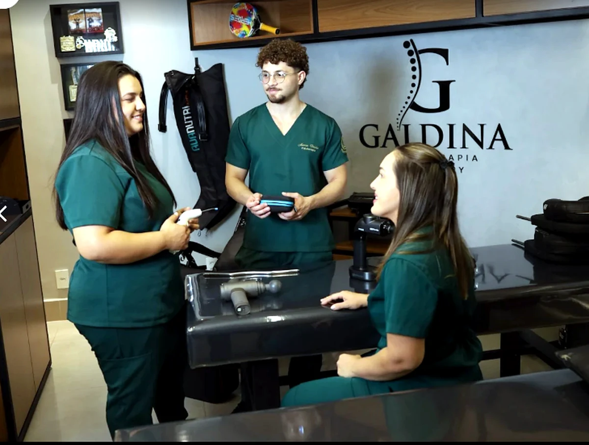 Equipe em atendimento