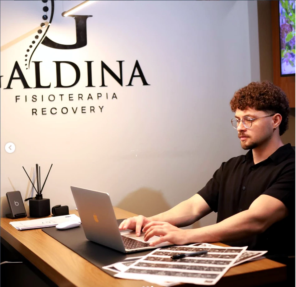Marcus Vinicius, fisioterapeuta