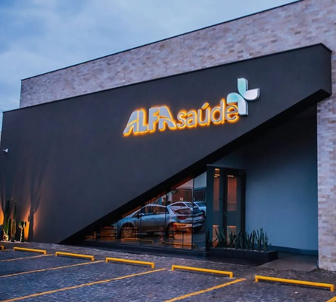 Fachada da clínica